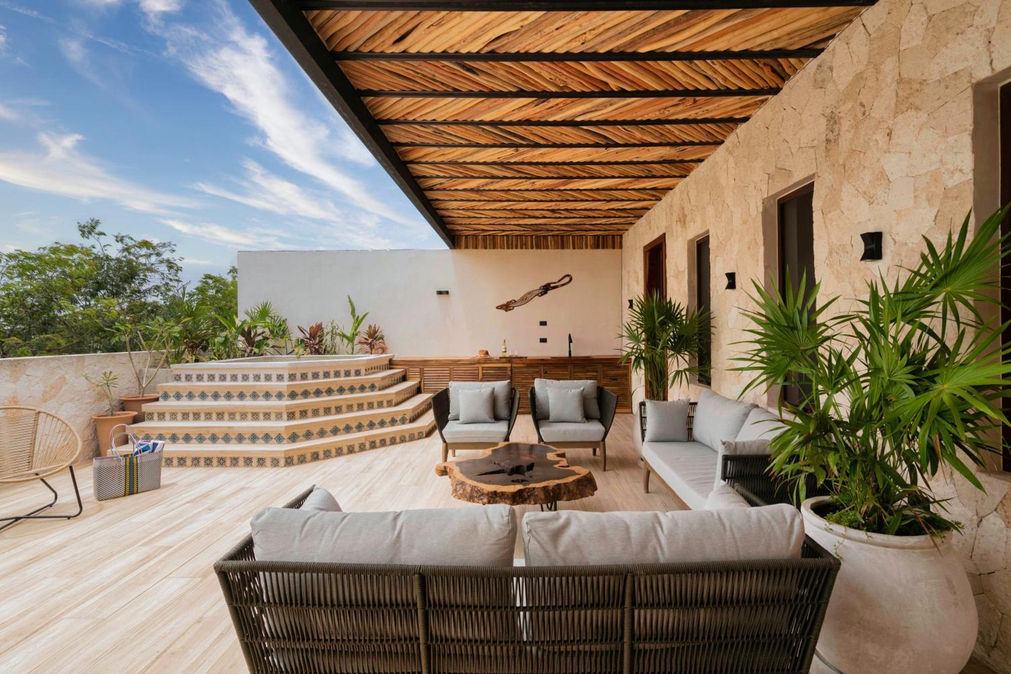 El Rey Loro - Lux 4 Bed Villa @Bluedeertulum Ngoại thất bức ảnh