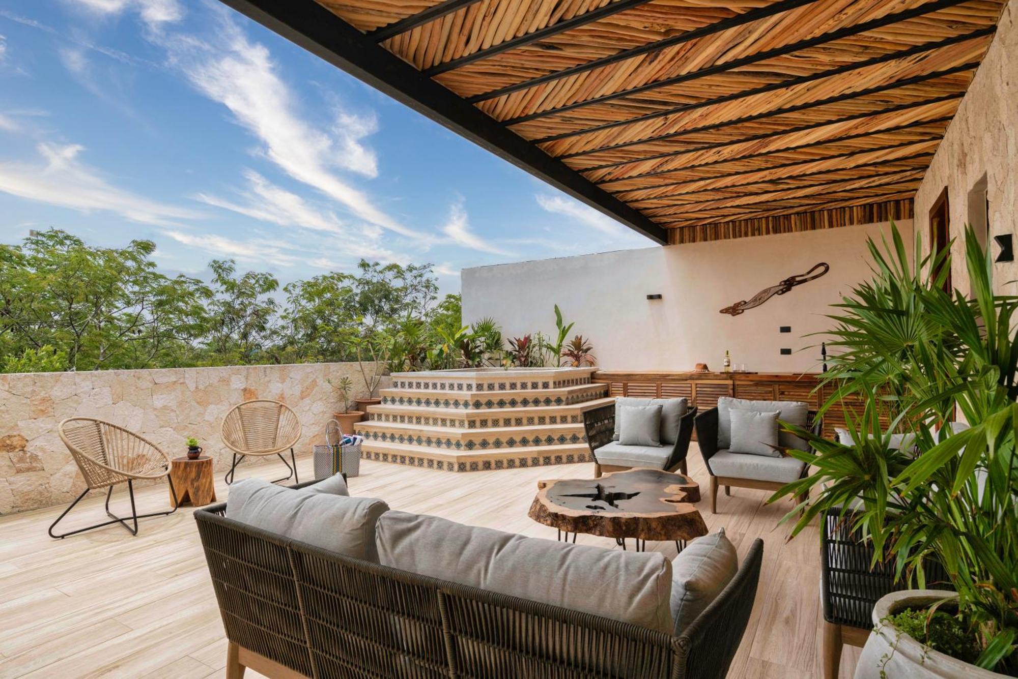 El Rey Loro - Lux 4 Bed Villa @Bluedeertulum Ngoại thất bức ảnh